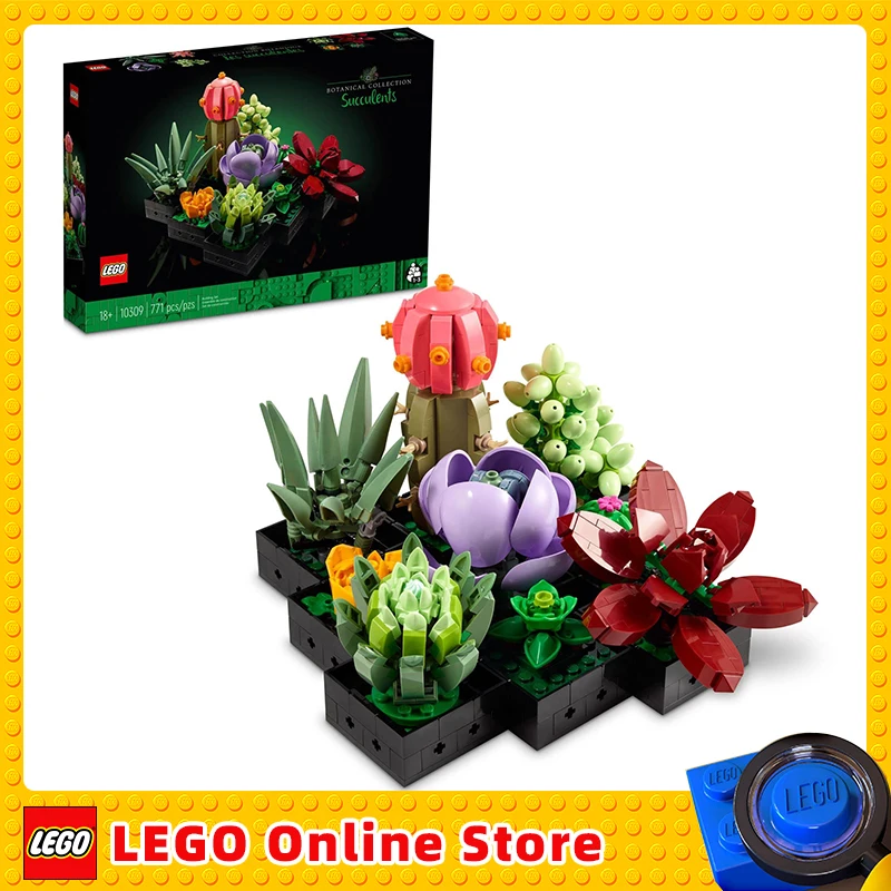 

LEGO & Icons Succulents 10309 Building Set for Adults (771 Pieces)