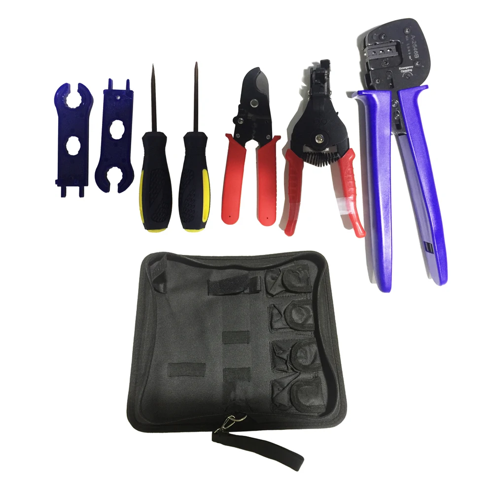 

Solar Cable Crimping Tool Kits,solar Pv Tool for MC3/MC-4 Connectors