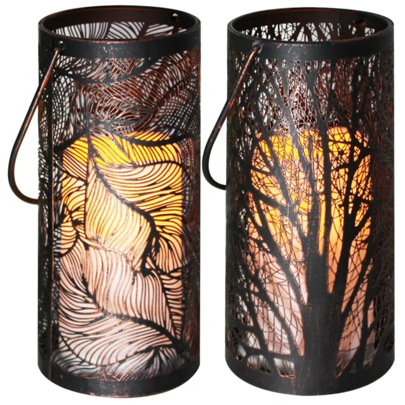 

HOT SALE Decorative Candle Lantern Metal Candle Lanterns Vintage Style Hanging Lantern For Indoor Outdoor Events Weddings