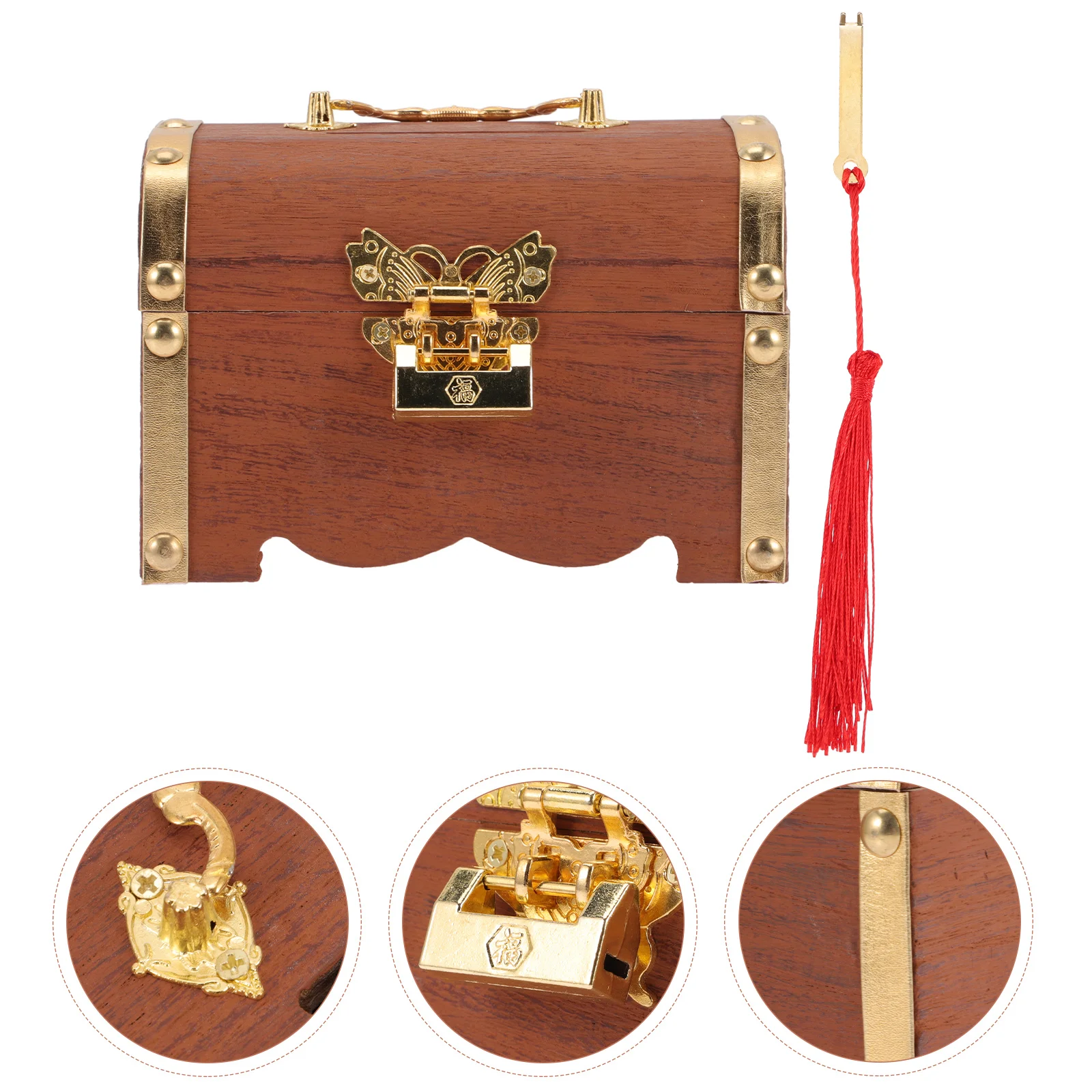 

Vintage Piggy Bank Multi-function Money Case Household Coin Bank Storage Case