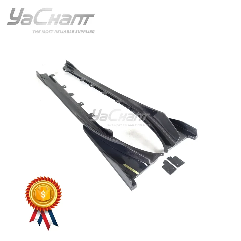 Высококачественные боковые юбки для стайлинга автомобиля подходят моделей 2014-2017