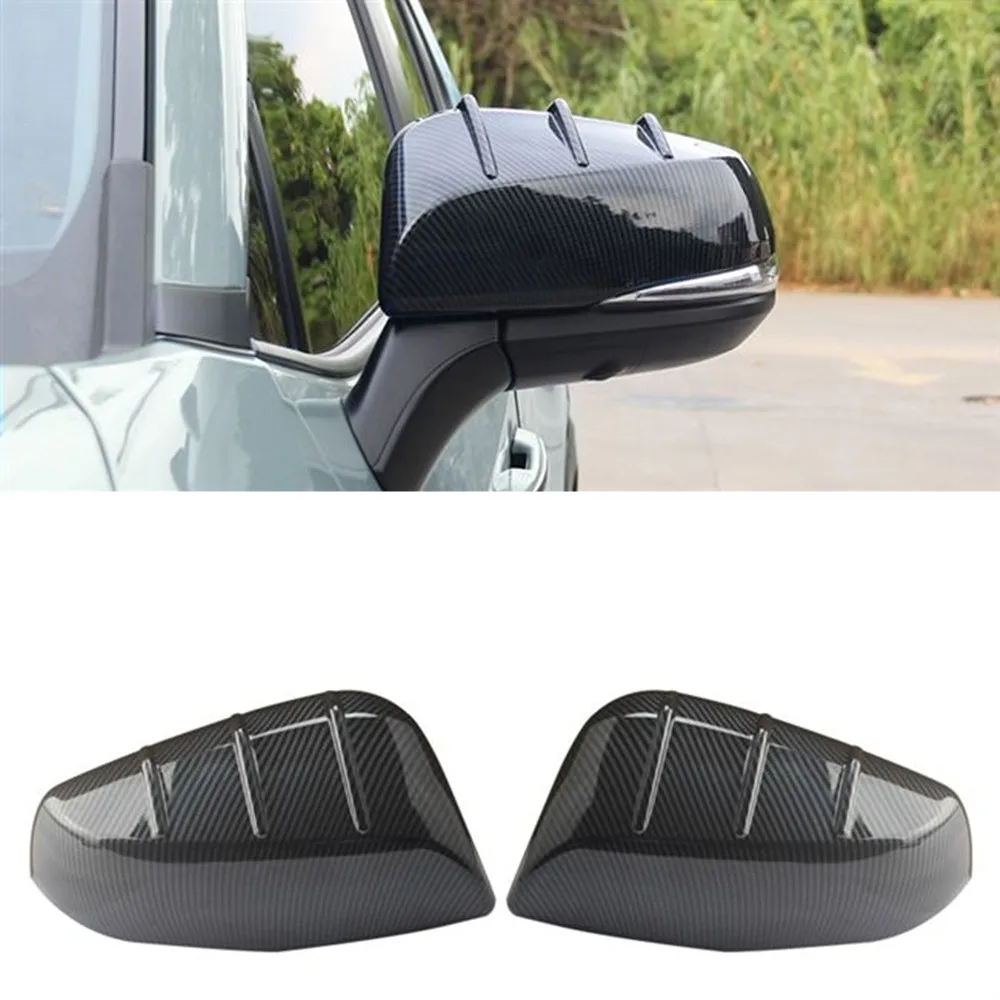 

Car Rear View Side Mirror Cover Caps for Toyota RAV4 XA50 2019 2020 2021 2022 Auto Accessories Exterior Moulding