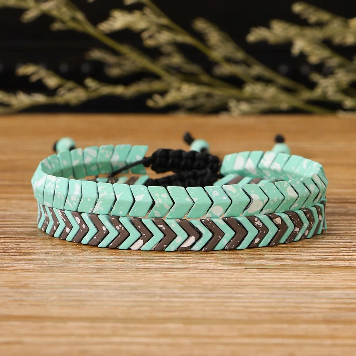 Изящные ювелирные изделия персонализированный браслет из натурального камня