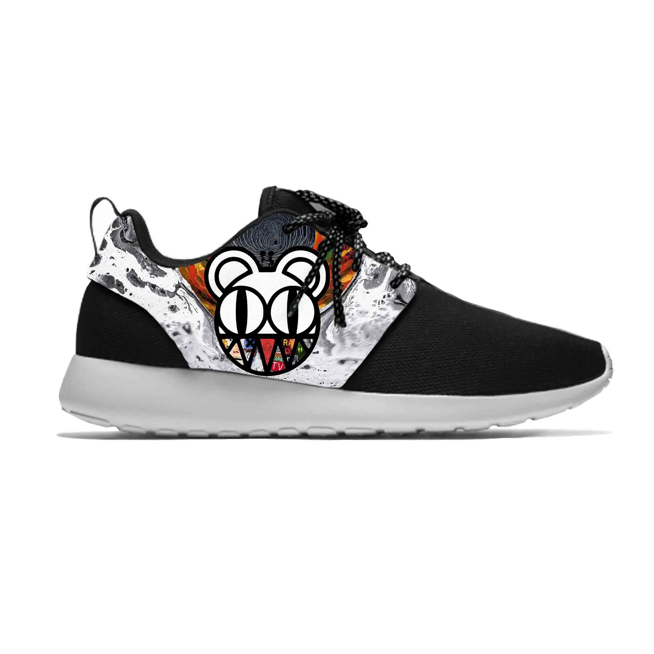 

Radio Head Music Rock Band Singer Fashion Popular Sport Running Shoes Casual Breathable Lightweight 3D Print Men Women Sneakers