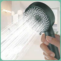 3 modes shower head high pressure water saving shower nozzle bathroom handheld adjustable rainfall showerhead bathroom fixture