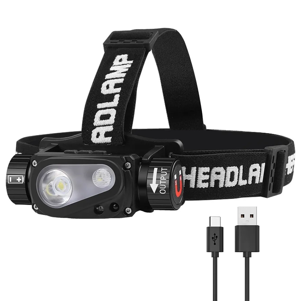 

BORUiT налобный фонарь XHP50 1000LM