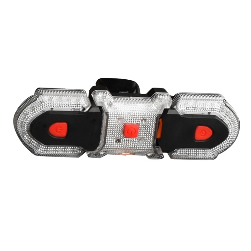 

Умный беспроводной Велосипедный задний фонарь с дистанционным управлением, светодиодный сигнал поворота USB, задний фонарь со съемной подсв...