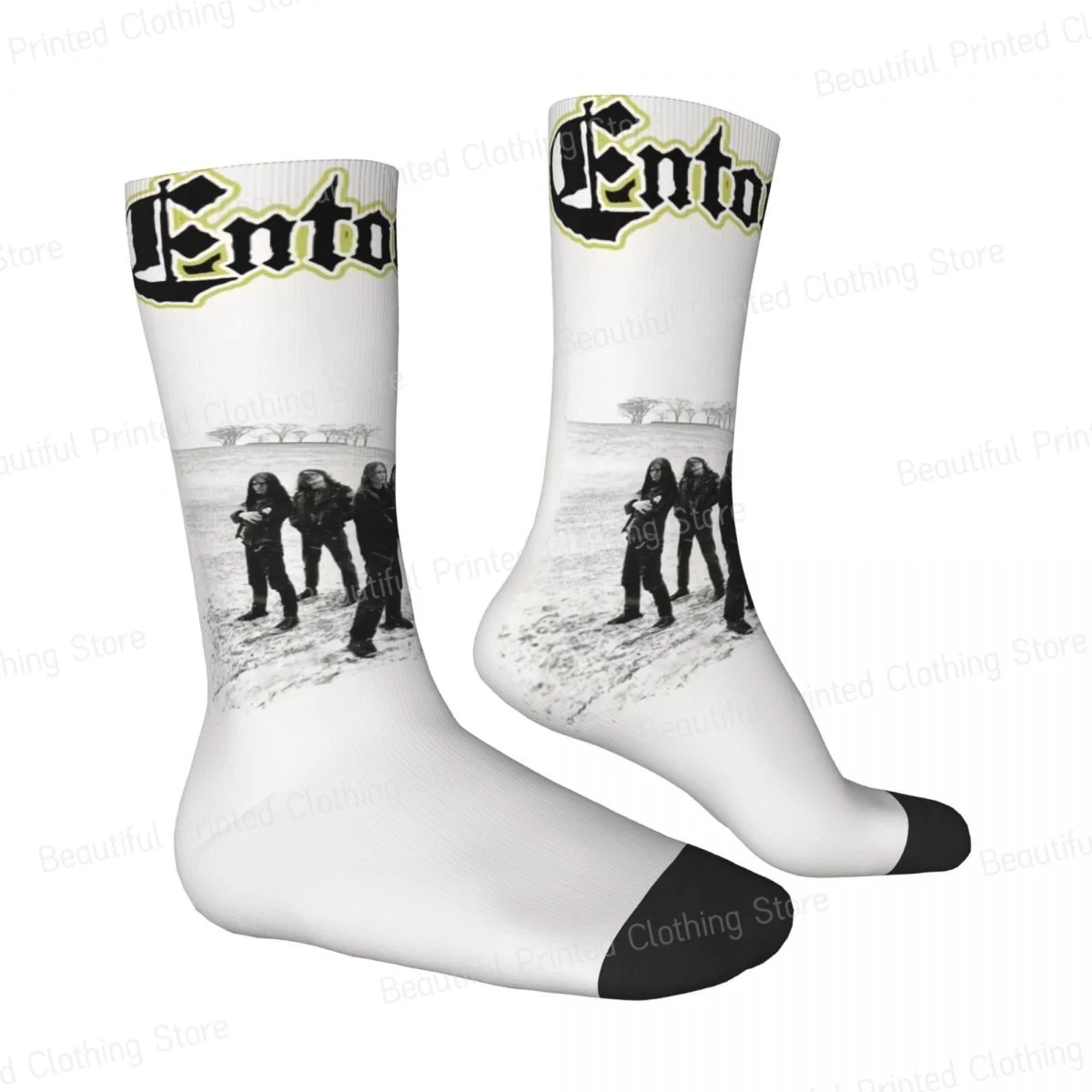 ENTOMBED CRAWL DEATH NIHILIST унисекс носки на четыре сезона теплые с забавным принтом уличный