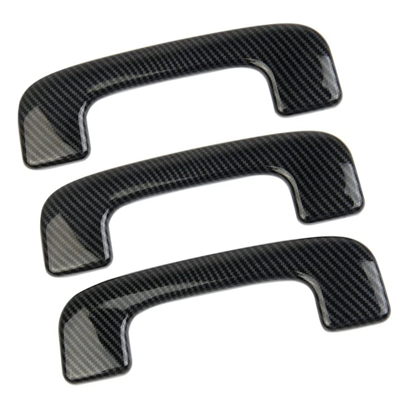 

Крышка ручки на крышу автомобиля, крышка ручки на крышу подходит для Ford Maverick 2022 + ABS углеродное волокно