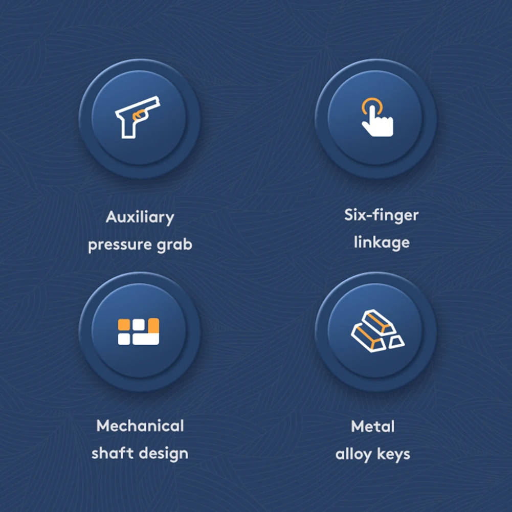 Игровой джойстик на 6 пальцев для игры PUBG 2 шт