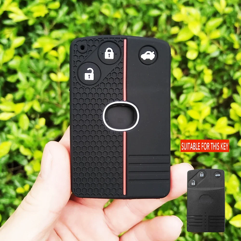 Силиконовый чехол для дистанционного ключа автомобиля Mazda 3 5 6 Cx-7 Cx-9 Cx7 Cx9 Rx8 Mx5 M8 Miata