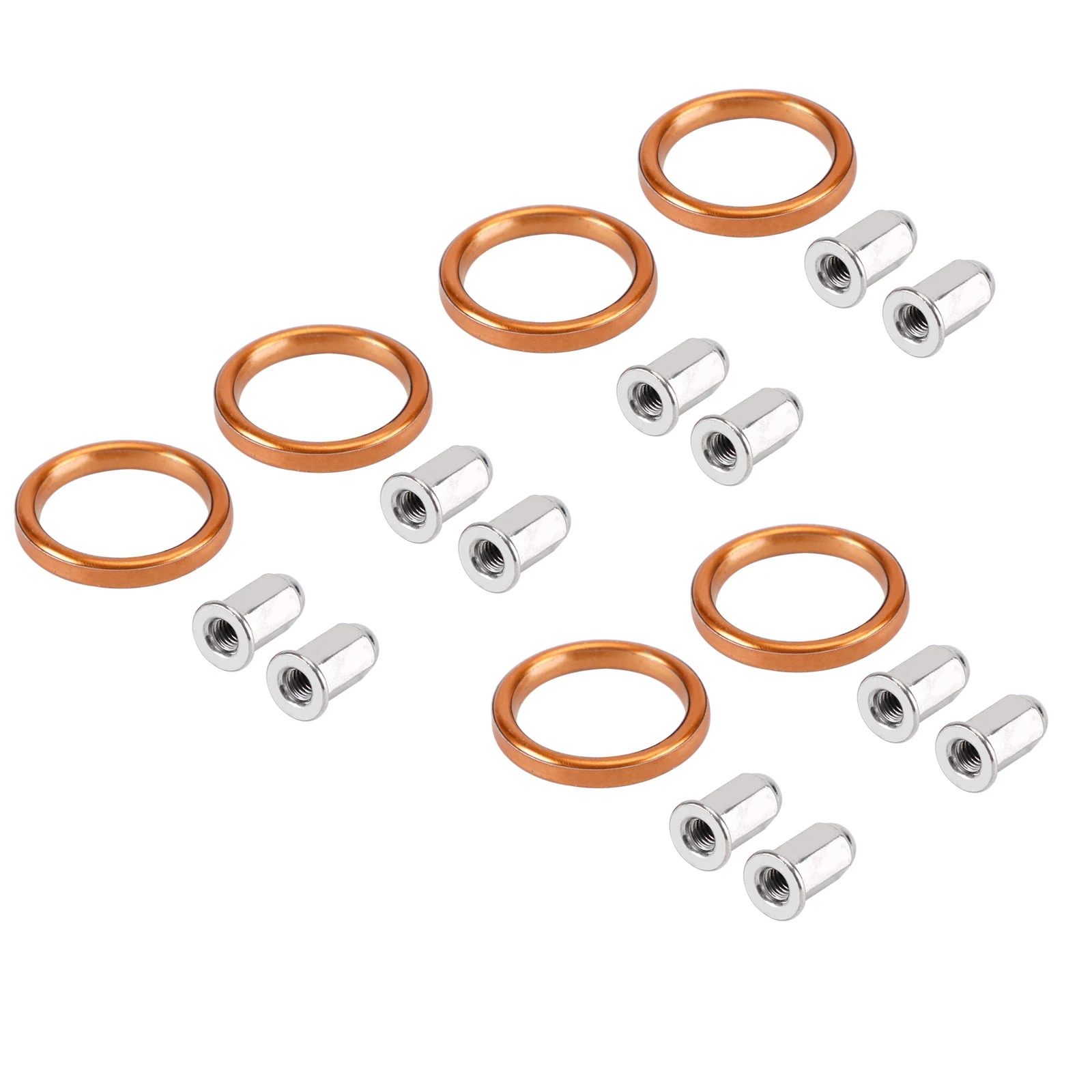 

Artudatech 6 выхлопных прокладок и 12 колпачковых гаек для Honda Valkyrie GL1500C GL1500D, GL1500CF, GL1500CT Запчасти для двигателя