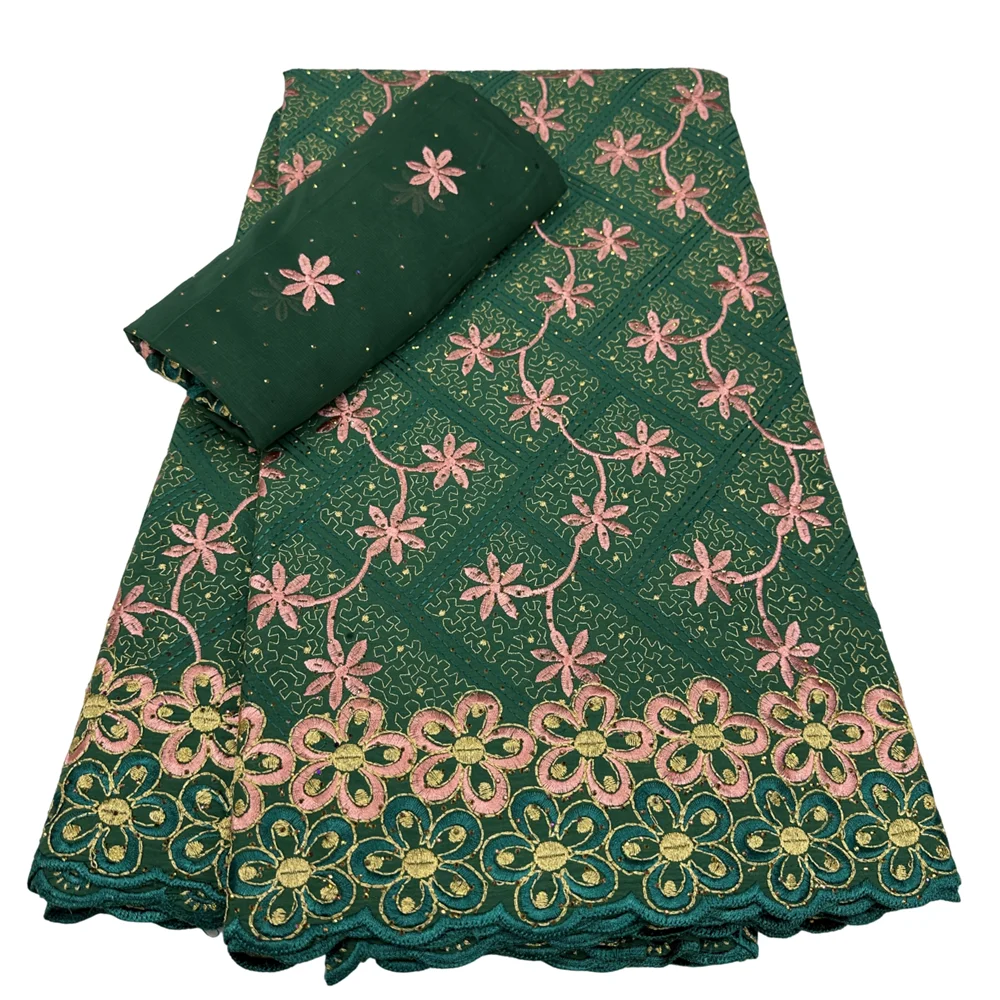 Кружевная ткань Lafaya африканский хлопок Дубайский стиль