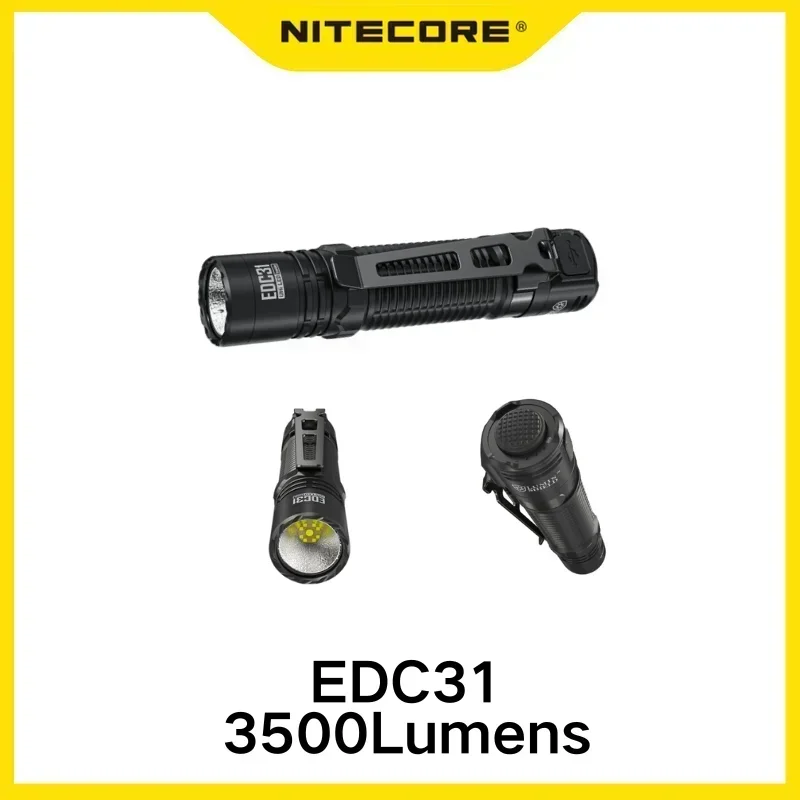 

NITECORE EDC31 USB-C фонарик 3500 люмен