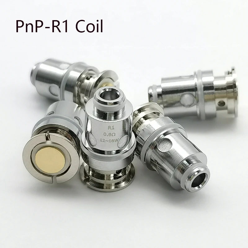

Replacement Coil R1 0.8ohm for VOOPOO VINCI /VINCI R /Caliber P22 AIO Kit /Finic P18 AIO Kit/Drag Baby Trio /DRAG S/X