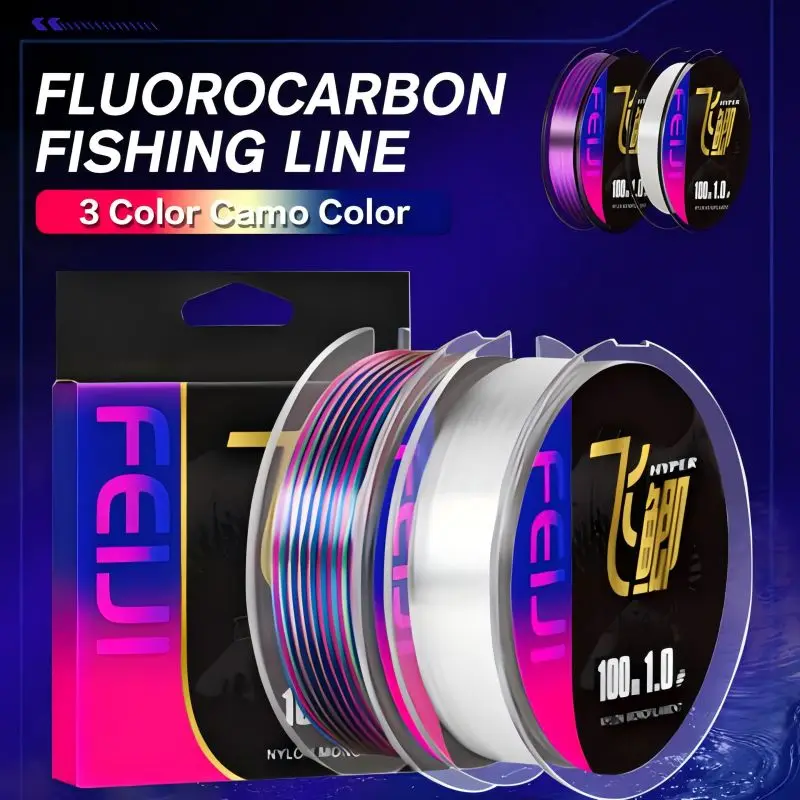 Леска рыболовная с фторуглеродным покрытием