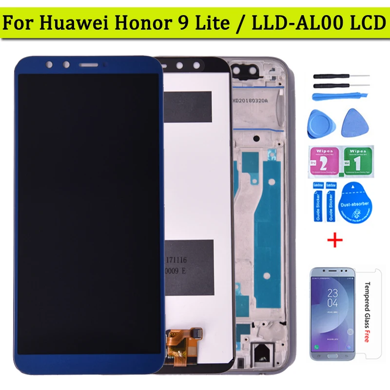 

Display For Huawei Honor 9 lite LCD Touch Screen For Huawei Honor 9 Lite LCD Display with Frame Digitizer LLD-L31