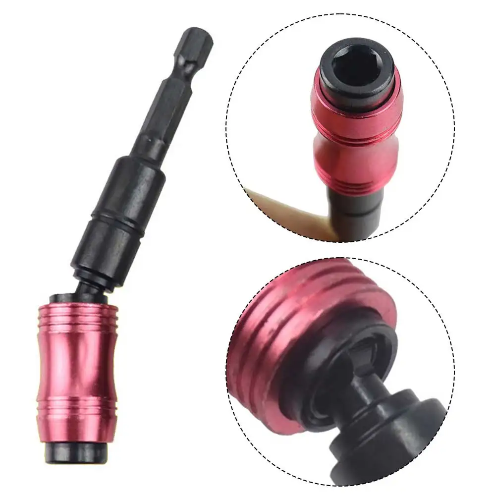 

1/4 "Magnetic Ring Bits Holder Drill Extension Rod Quick Change Hex Shank Screw Driver Adapter Conversion Batch Head Extension