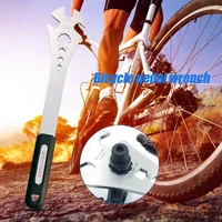 wrench flat incision stainless steel portable road bike lock pedal removal tool bicycle wrench for mtb