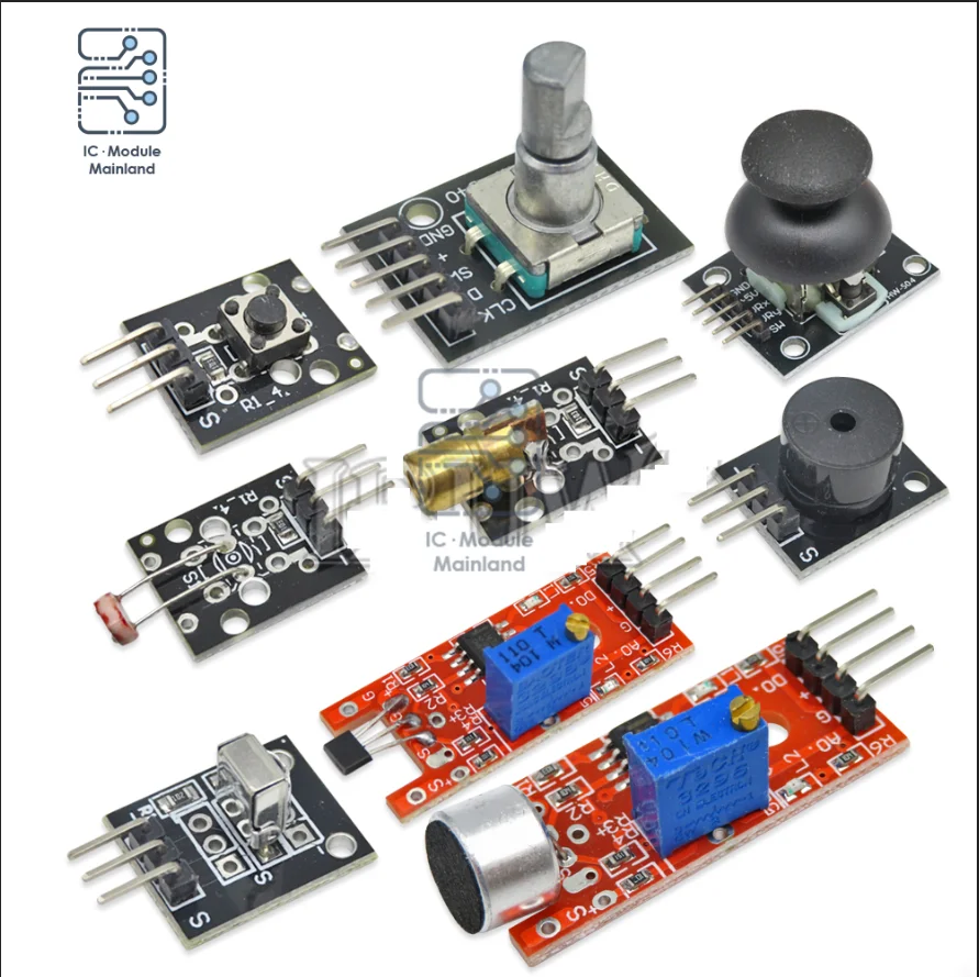 

1PCS KY-004/006/008/016/018/022/024/037/040 DIY Hall/Button/Switch/Sensor Module for Arduino KY-004 KY-006 KY-008 KY-016 Module