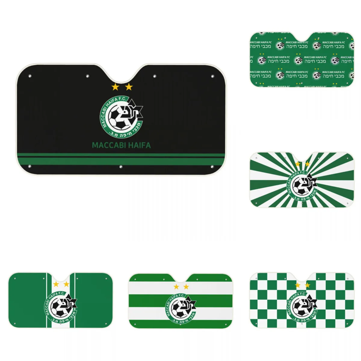 

Maccabi Haifa FC Lightweight Car Windshield Sunshade