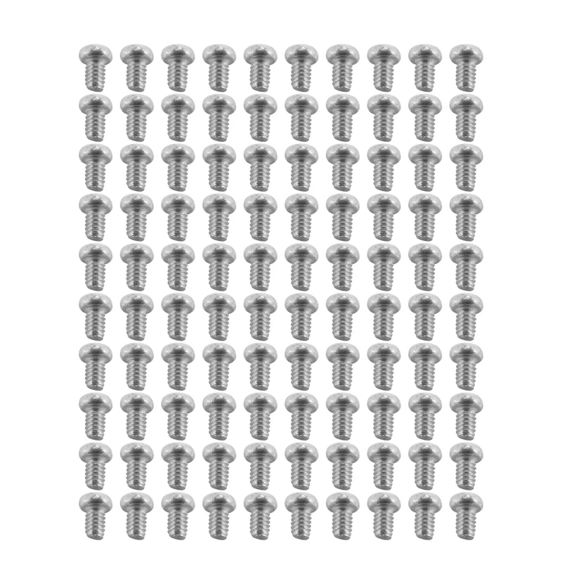 

100Pcs Crosshead винты с полукруглой головкой Phillips Bolt M2 X 3 мм