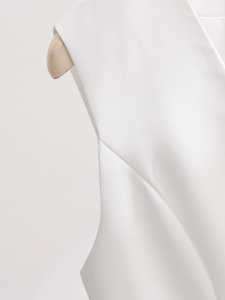 Винтажный костюм элегантная женская новая модель Модная белая простая