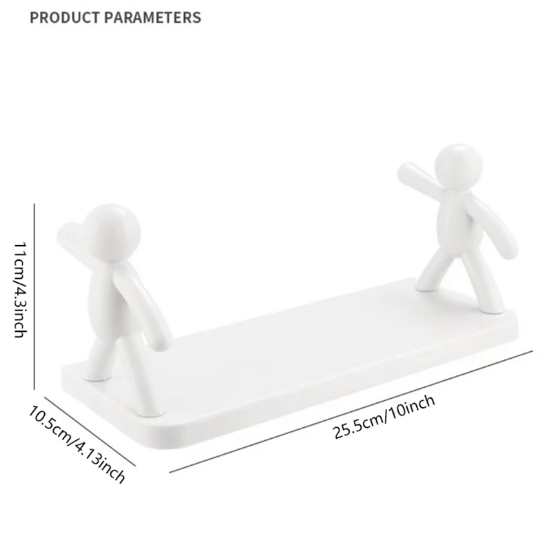 

Пластиковые самоклеящиеся полки CANAMEK для ванной