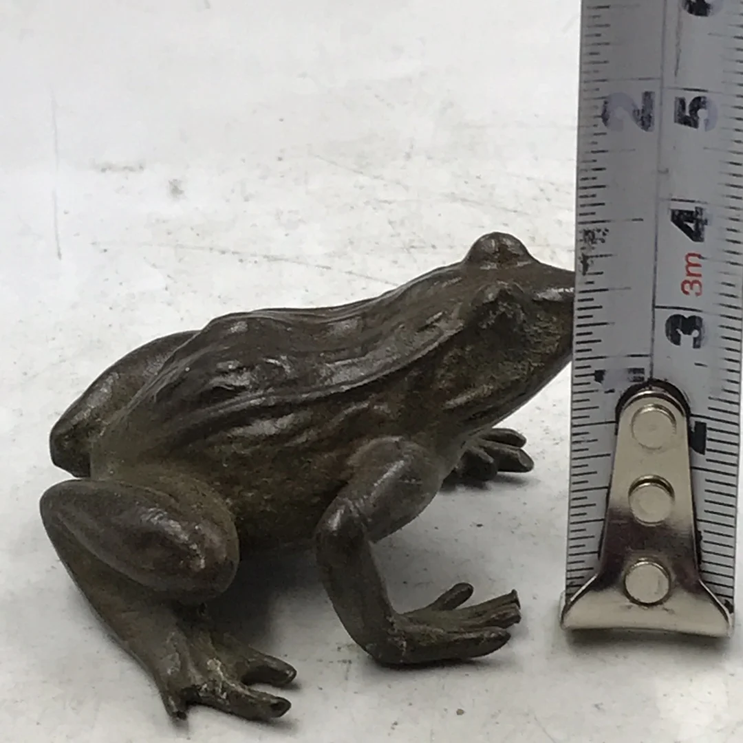 Бесплатная доставка коллекция украшений в виде лягушки из чистой меди маленькая