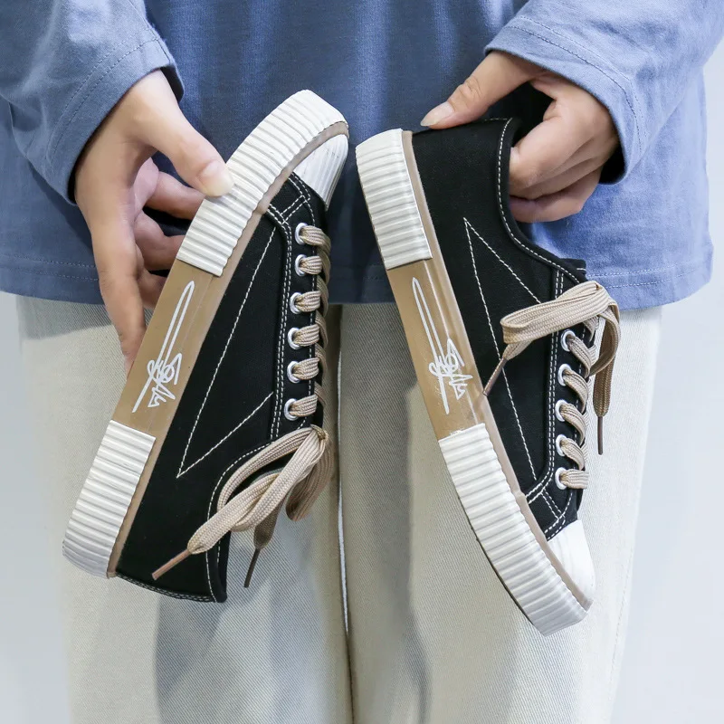 2021 Summer new casual breathable flat bottom student Harajuku sneakers shoes for women sneakers  zapatos de mujer