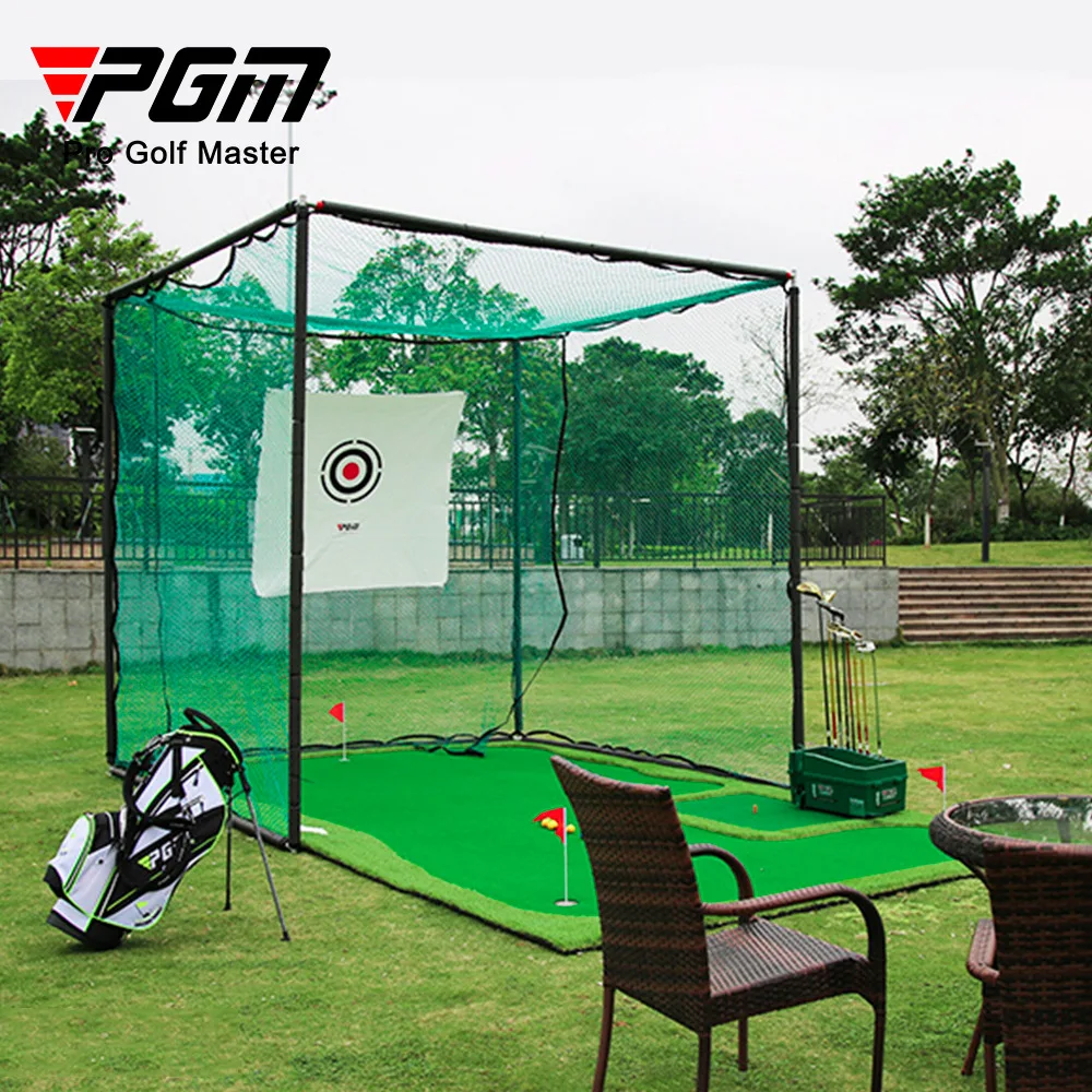 

PGM factory 3M golf cage training practice net return outdoor heavy duty golf nets for backyard driving