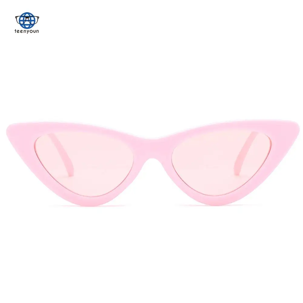 

Teenyoun New Color Triangle Cat Eye Sunglasses Eyewear Punk Versatile Glasses Amazon Quality
