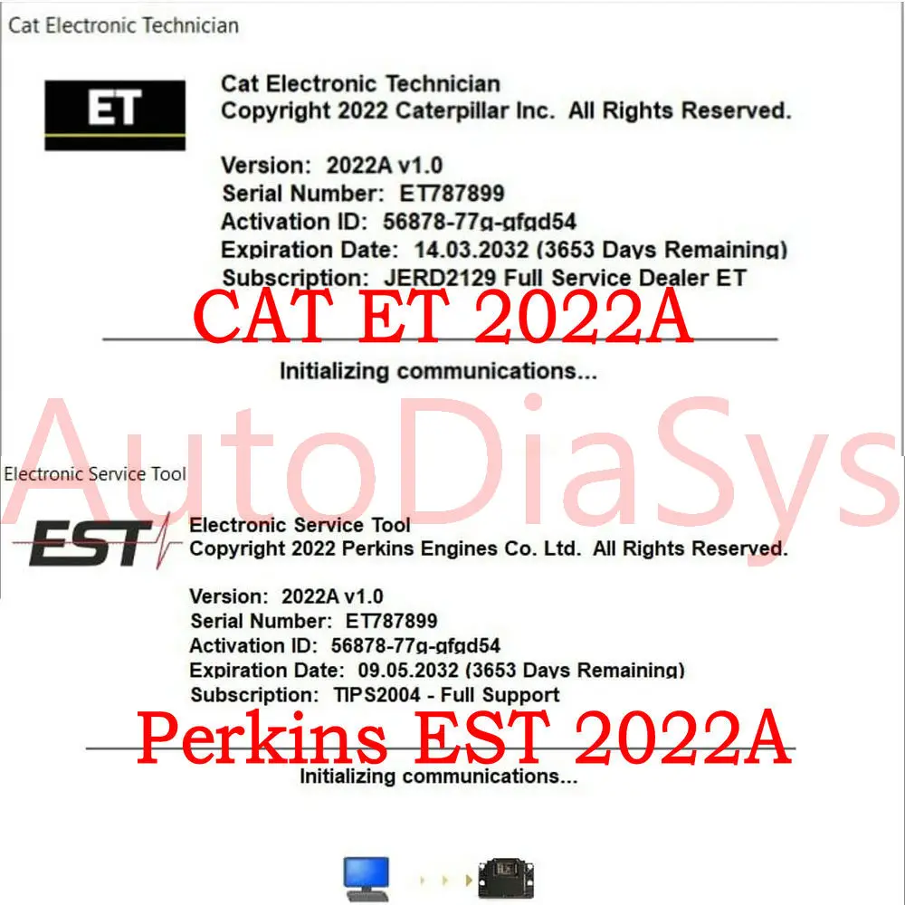 Программное обеспечение для диагностики электронных техников red Cat ET 2022A