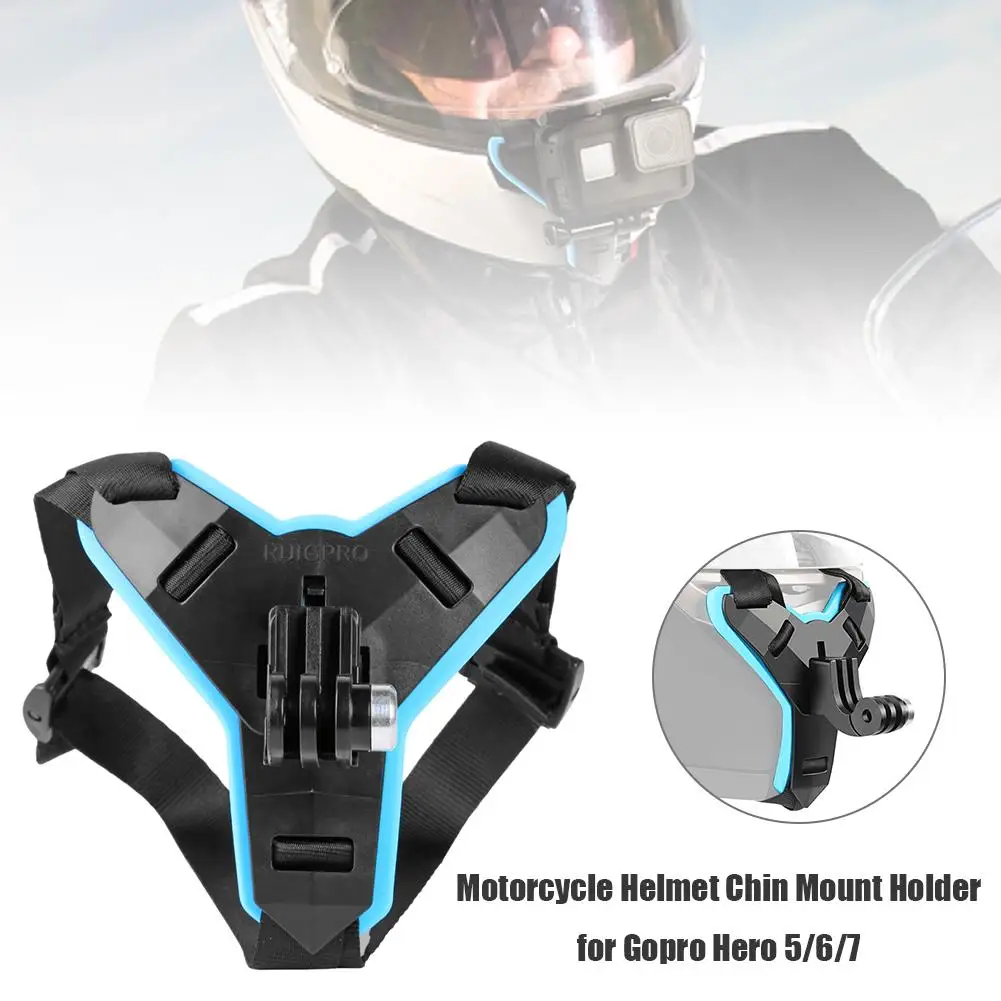 Новинка 2022 подставка для мотоциклетного шлема подбородок держатель GoPro Hero 5/6/7