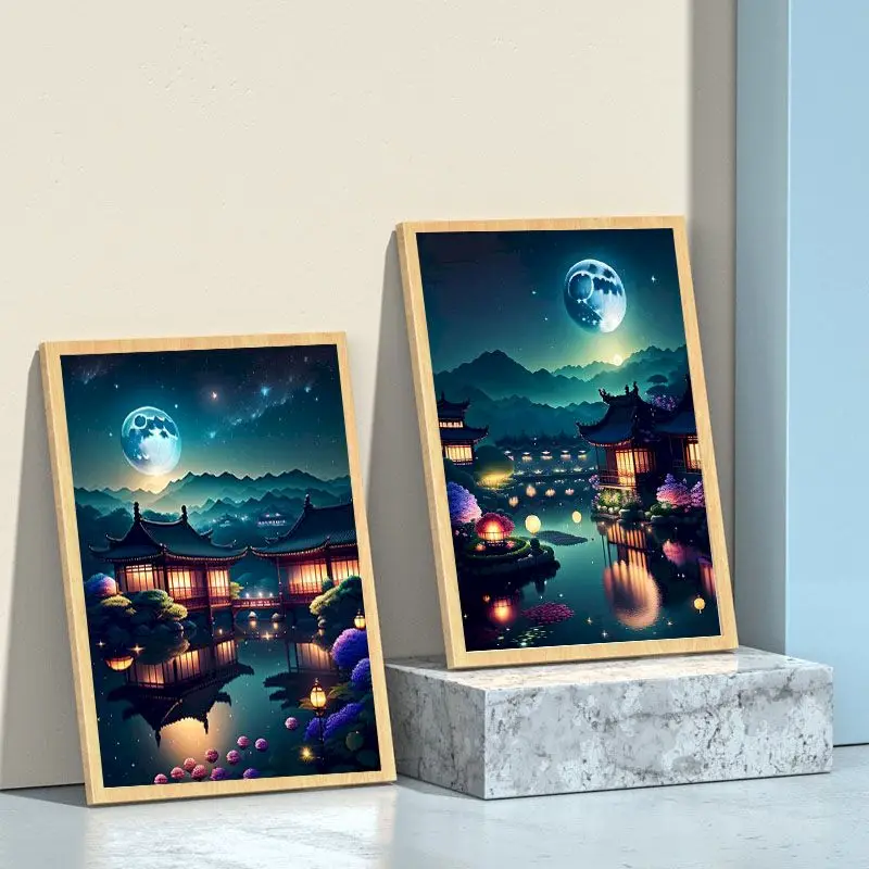 Картина по номерам для дома картина на холсте озера