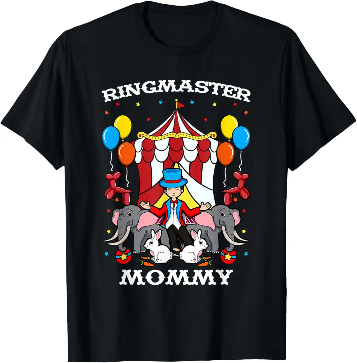 Фото Футболка Ringmaster Mommy Circus Event Staff Ringleader Mother №1