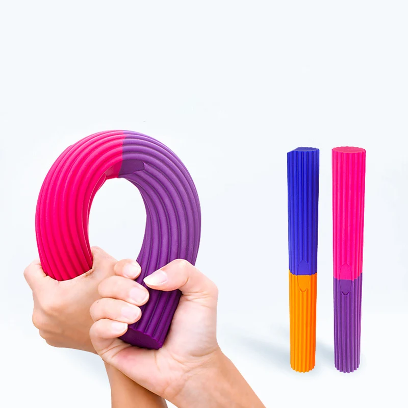 

Fitness Resistance Stick Flexible Silicone Torsion Grip Bar Arm Force Wrist Strength Training Exercise Tool for Home Gym