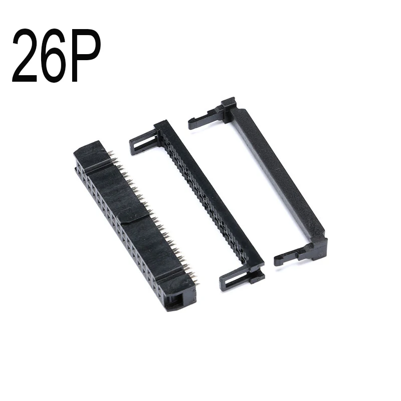 

100 шт. Φ 2.54 Φ IDC коннектор 26-контактный Кабельный разъем 26P 2X13P IDC