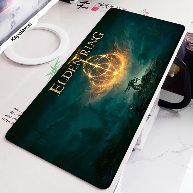 elden ring large mouse pad custom speed keyboards mat rubber gaming mousepad desk mat game player desktop xl pc computer laptop free global shipping