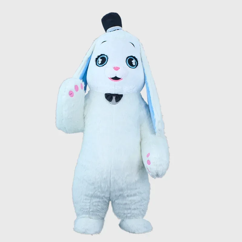 260 см гигантский полярный медведь надувной мультяшный костюм для прогулок