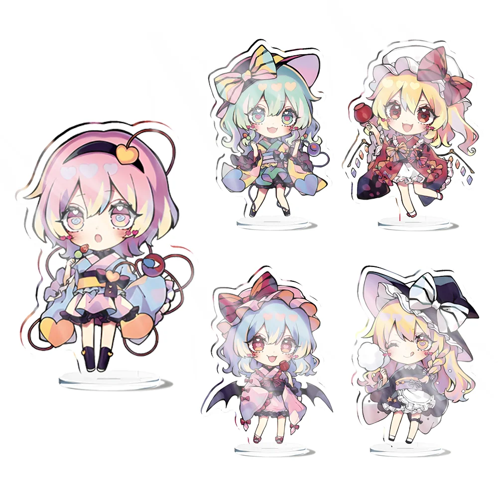 Аниме Touhou Project Hakurei Reimu Kirisame Marisa Косплей Костюм Подвеска Реквизит Акриловая