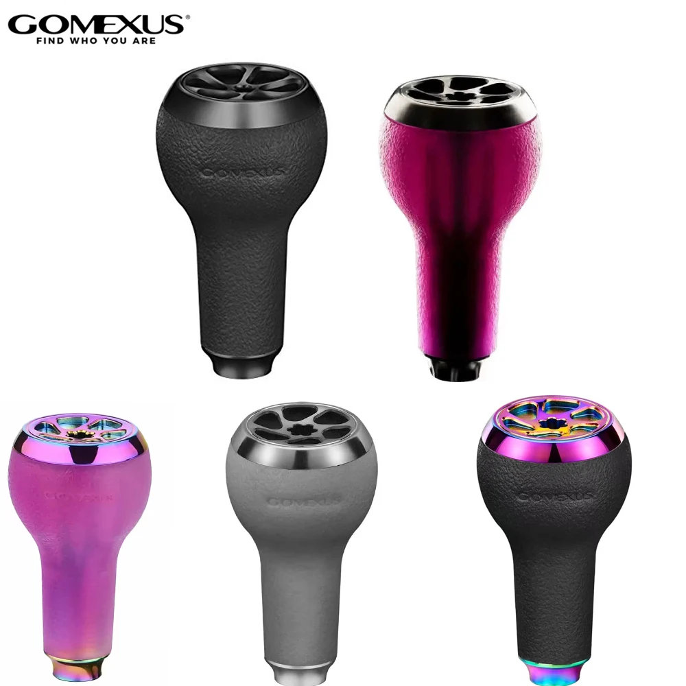 Фото Ручка Gomexus Knob A27 27 мм из TPE-резины для рыболовных катушек (бейткастинг и спиннинг) – улучшенная версия №2