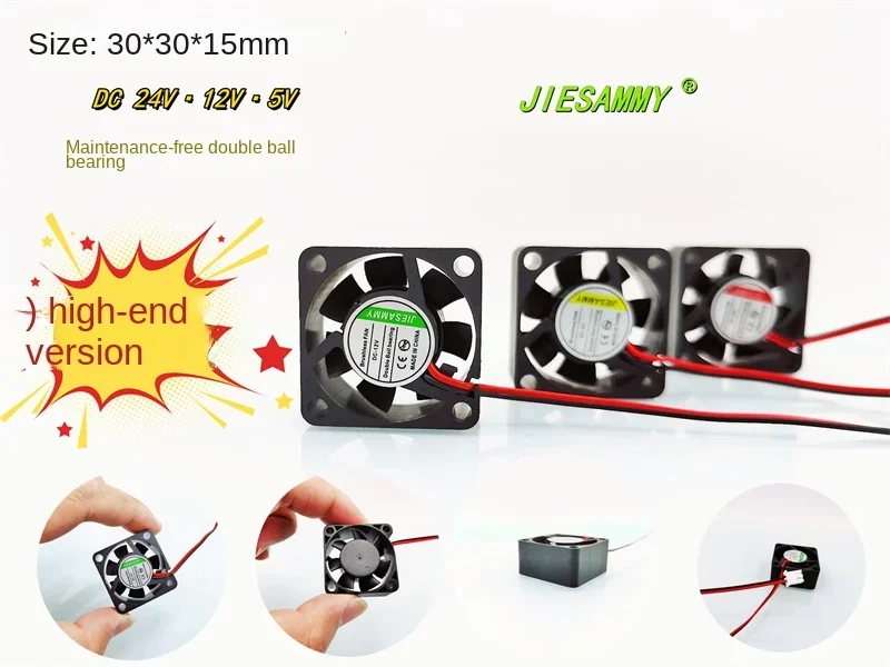 НОВЫЙ ДВОЙНОЙ ШАРИКОВЫЙ ПОДШИПНИК JESAMMY 3015 ВЫСОКОЕ ОБРАЗОВАНИЕ 24 В 12 5 30*30*15 ММ