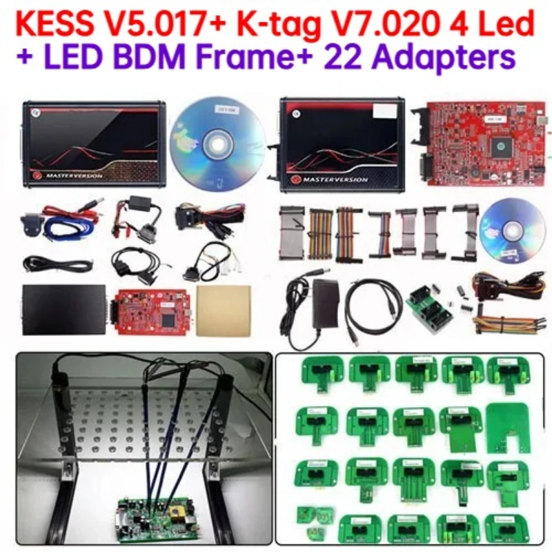 Фото Best Online Unlimited Kess ECU Master 2.80 5.017 K-TAG V2.25 V7.020 Полный чип OBD2 Manager Tuning Kit KSuite KTAG Programmer №1