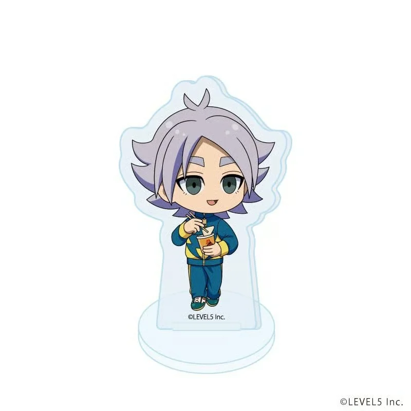 Фото Акриловые брелоки-фигурки по аниме Inazuma Eleven, 10 см: Фубуки, Широ, Ичиро, Каземару Эндоу, Мамору. Декор для стола. №1