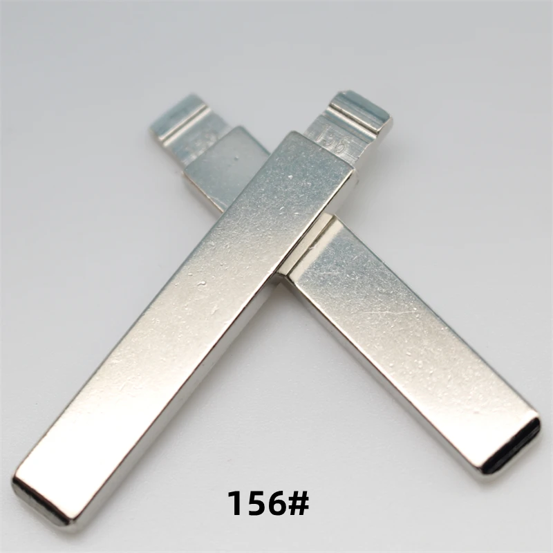 

OEM 10 шт. 156 # Металлический пустой необрезанный лезвие дистанционного ключа для Hyundai Verna для Kia K5 для Keydiy KD Xhorse VVDI JMD