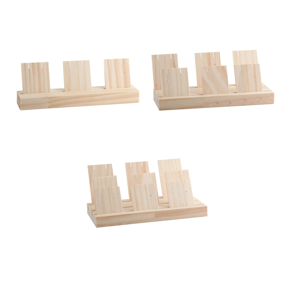 

Деревянный держатель для сережек-гвоздиков, съемная подставка для хранения сережек в спальне, аксессуары