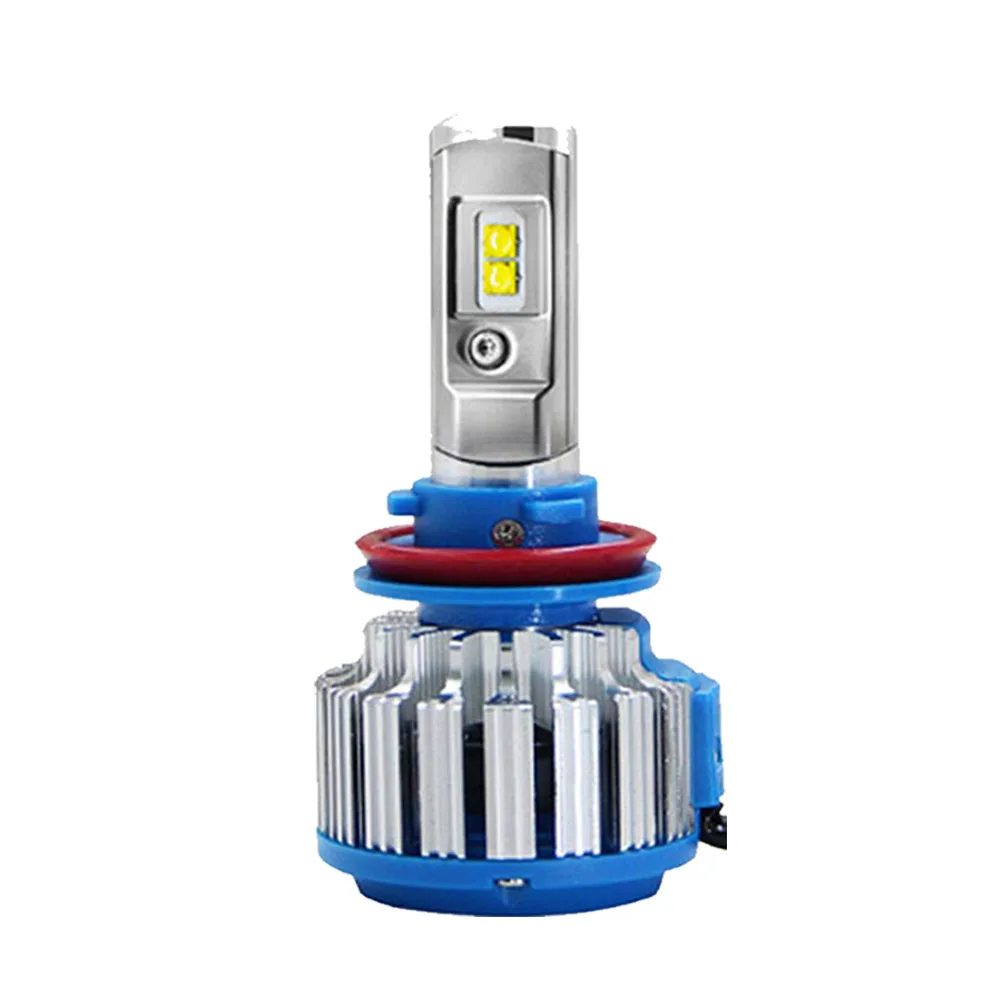 T1 Led H1 H3 H4 H7 H11 H13 9004 9005 9006 9007 881 Автомобильная фара турбо Автомобильная противотуманная фара 70 Вт Автомобильная Лампа Белая светодиодная фотолампа t1 h4