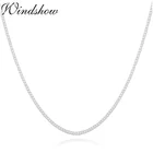 Цепочка-чокер женская из серебра 925 пробы, 35-80 см