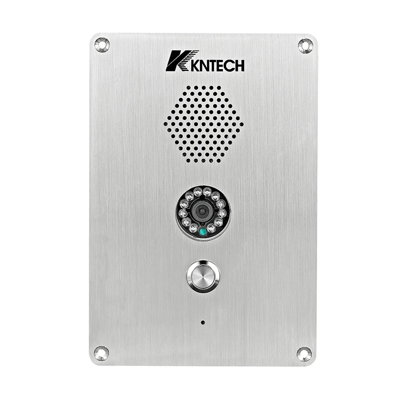 

KNTECH, громкая связь, одна кнопка, промышленный, внутренний, SUS304 Tele Intercom с камерой, дверь
